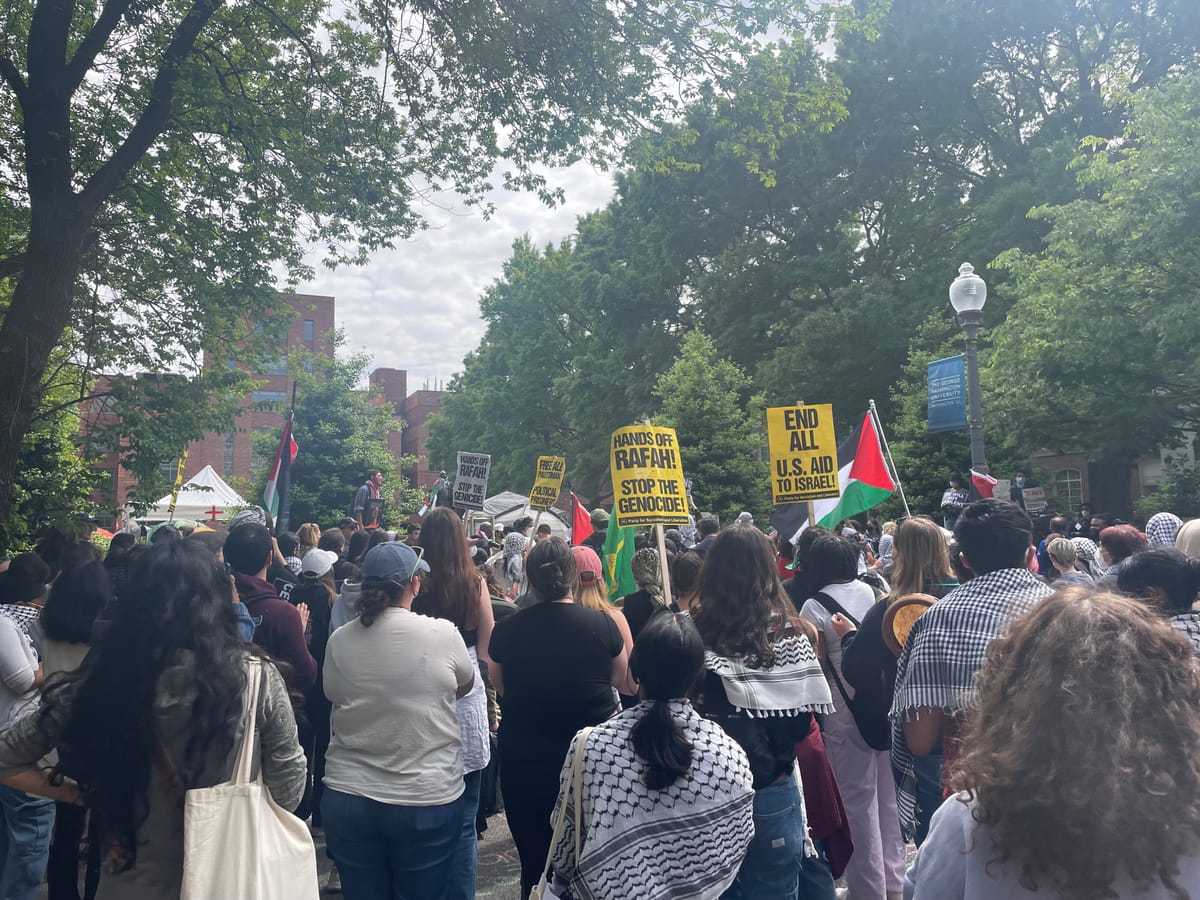 The battle to frame campus Gaza protests