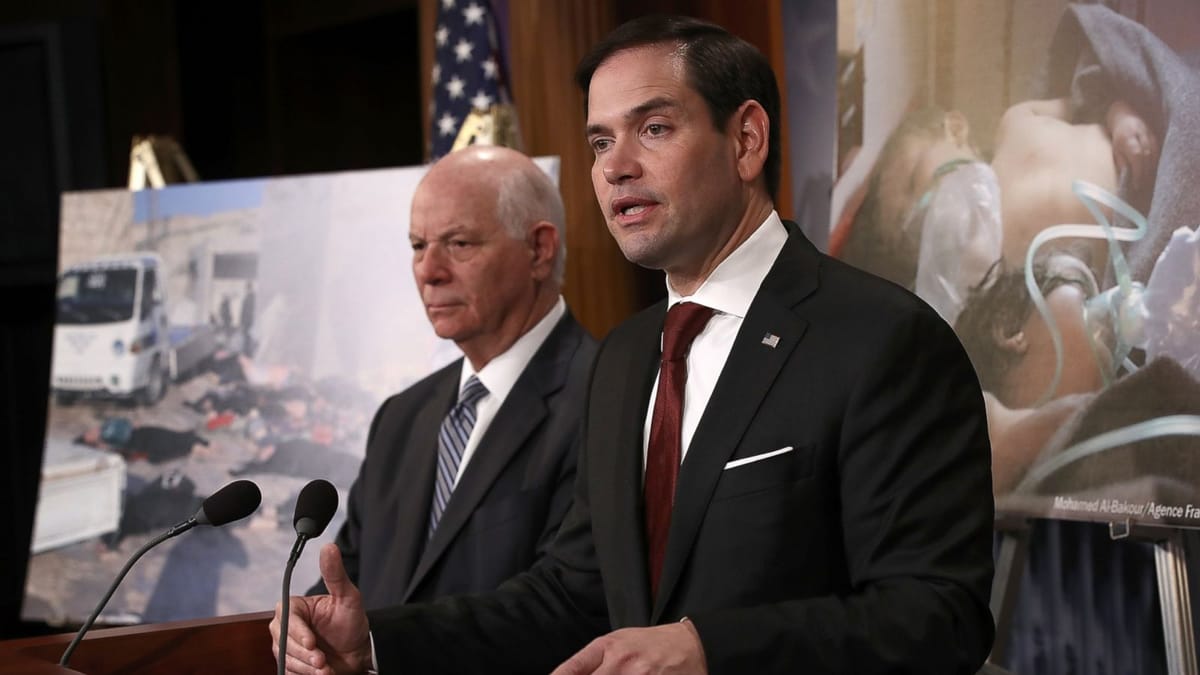 The Ghost of Marco Rubio's Caring About War Crimes