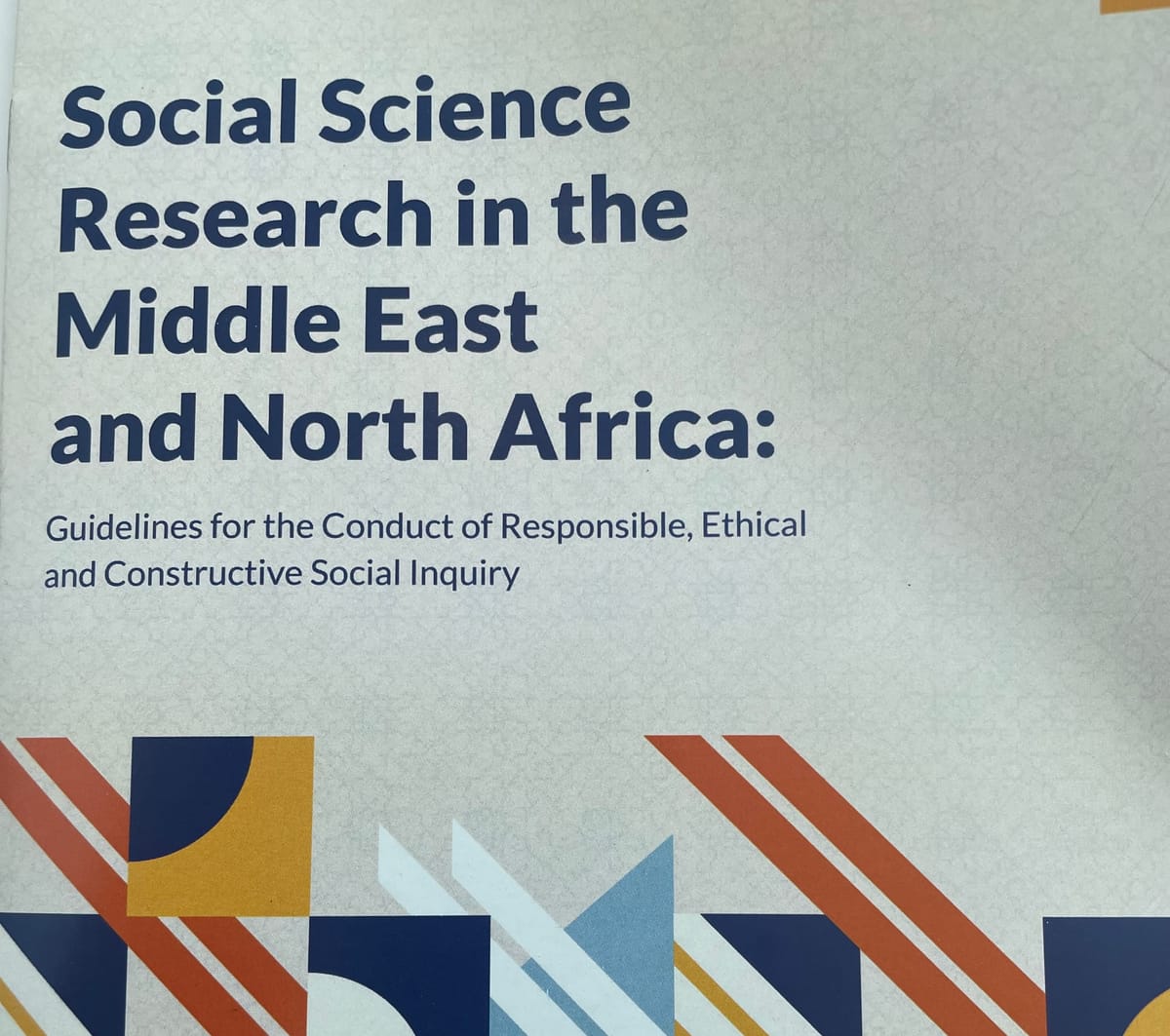 Ethics in Middle East Studies
