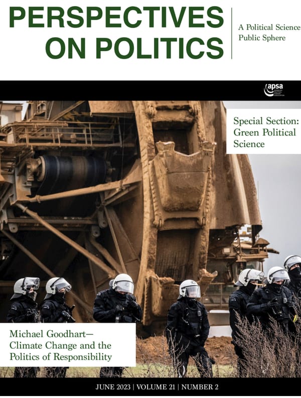 Public scholarship in a degraded public sphere