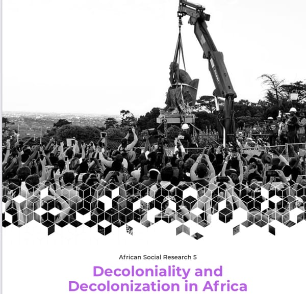 Decoloniality and Decolonization in Africa (and the Middle East)