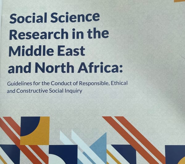Ethics in Middle East Studies